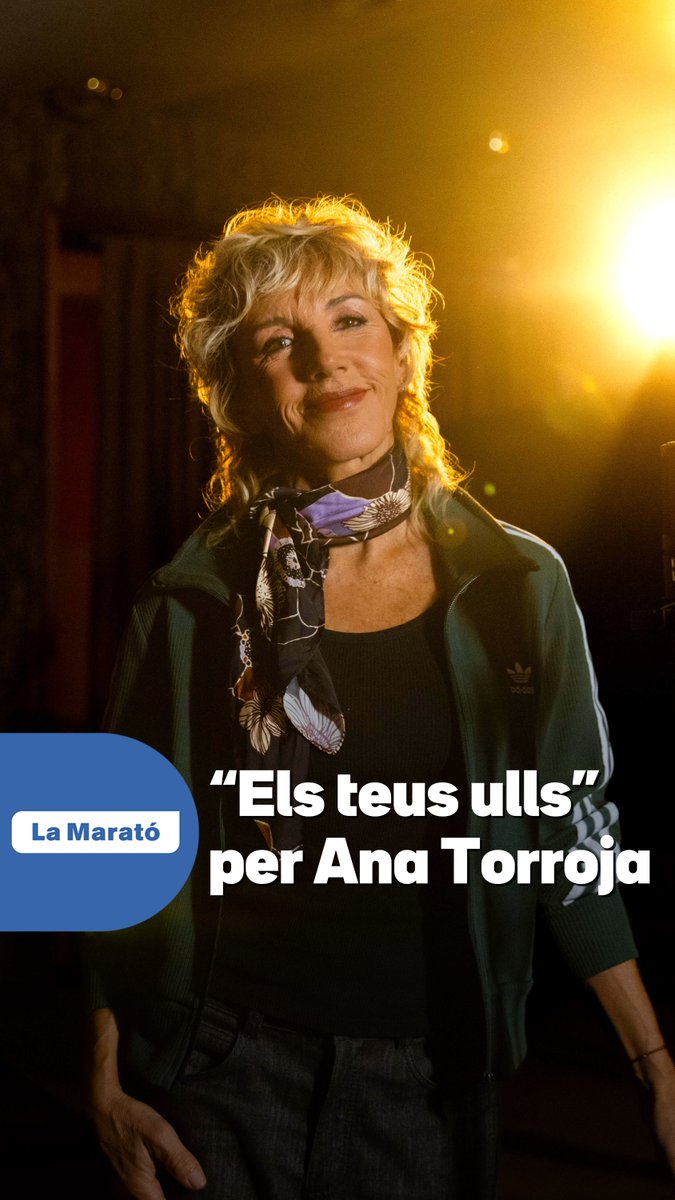 🎹 Catorze anys després, Ana Torroja torna a emocionar al disc de La Marató amb “Els teus ulls” d’Alfred García, transformant la balada en una rumba catalana. 💿 Reserva'l ja a La Botiga 3Cat! 🙌 Fes el teu donatiu: 💪 Fes equip amb #LaMarató3Cat