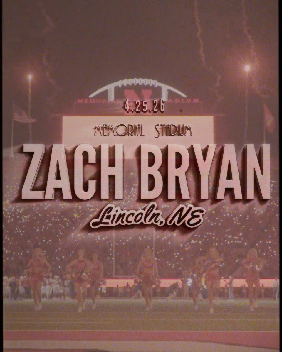 We’re havin’ an all night revival in the Sea of Red. 🎸 Zach Bryan 🏟️ Memorial Stadium 🗓️ Saturday, April 25th ℹ️ Register for Presale Access Now 🔗