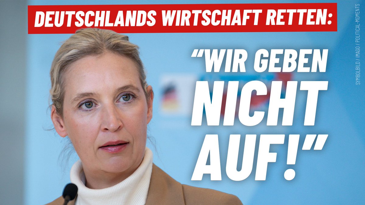 "Wir sind in der schwersten Wirtschaftskrise im Nachkriegsdeutschland. Der ganze Mittelstand geht über die Wupper. Wir werden es trotzdem versuchen, wir geben nicht auf. Wir sind dazu bereit, Reformen für Deutschland zusammen mit der CDU auf den Weg zu bringen."