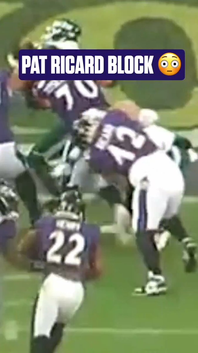 Pancake Pat paving the way. Pat Ricard 🥞 🥞 Watch Ravens vs. Bengals Thursday at 8:20 p.m. on NBC.