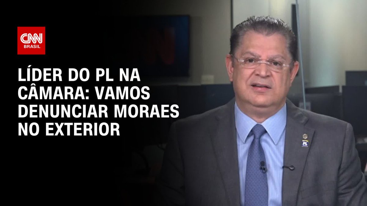 Sóstenes: Vamos denunciar Moraes em embaixadas; assista #BastidoresCNN