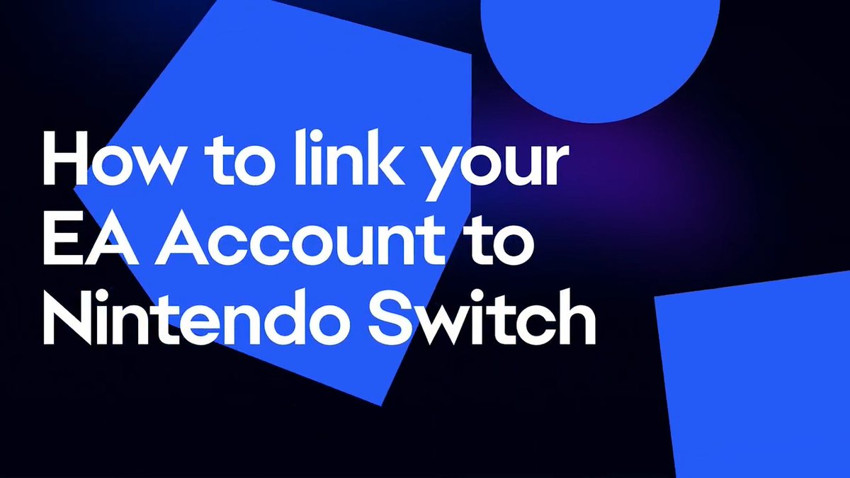 Docked, handheld, airplane tray table—wherever you play, your EA Account can come too ✨ Here's how to link your Nintendo Switch™ account. 🔗