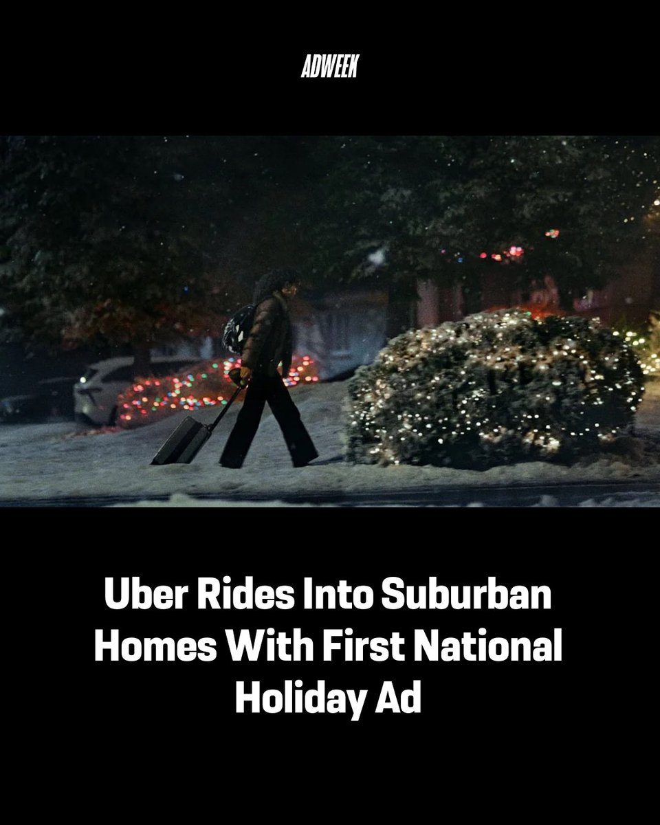 .Uber’s first-ever national holiday ad continues the brand’s push into the suburbs with a moving story about a father-daughter relationship. “Close,” created by Mother and directed by Michael Spiccia through production company MJZ, depicts the relationship through the lens of an Uber ride home for the holidays. As a young woman stares out the window on her ride from the airport, she reflects on moments with her dad spanning childhood to adulthood.