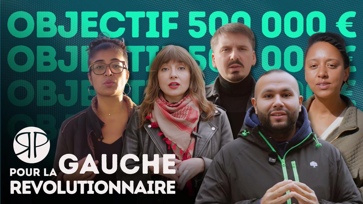 🎥 500 000€ pour la gauche révolutionnaire : aidez RP à continuer d’avancer ! Face aux défis politiques des prochains mois, Révolution Permanente lance une grande souscription. Pour soutenir nos combats, donnez et diffusez largement la campagne !