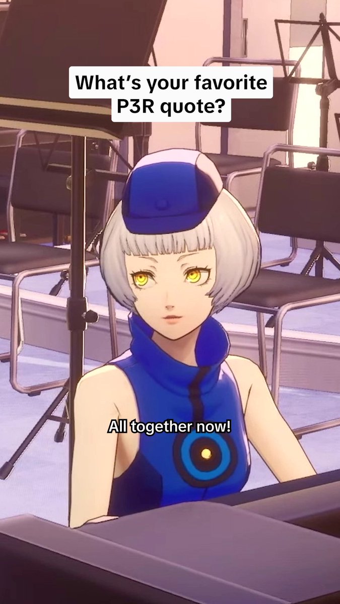 “Velvet, oh velvet, my master has a long nose.” 🎼👃 What’s your favorite quote from Persona 3 Reload? Share with #ShareYourPersona for the chance to be featured on our social channels!