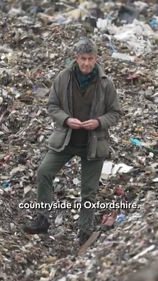 An enormous illegal tip in Oxfordshire has been growing in size, and has become a growing issue for the local community. After months of illegal dumping, the mass of waste is polluting soil, and is likely to pollute a major river which runs right next door.