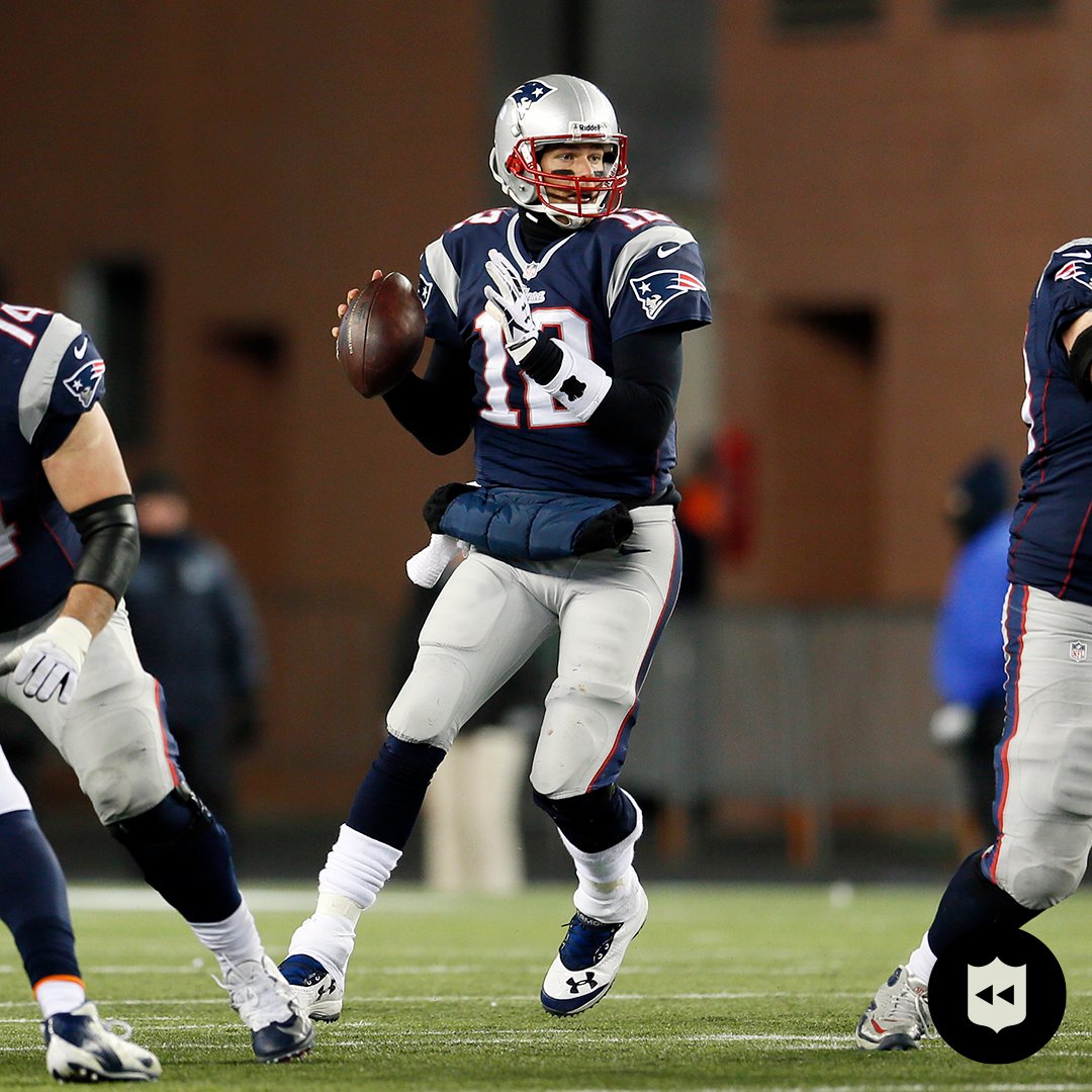 12 years ago today, Tom Brady and the New England Patriots erased a 24-point deficit to stun Peyton Manning and the Broncos. One of the greatest comebacks of Brady’s career. (via NFL Legacy)