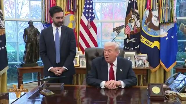 MAMDANI SAYS HE STILL BELIEVES TRUMP IS A 'FASCIST': 'The View' co-hosts weigh in on Pres. Trump's White House meeting with New York City Mayor-elect Zohran Mamdani.