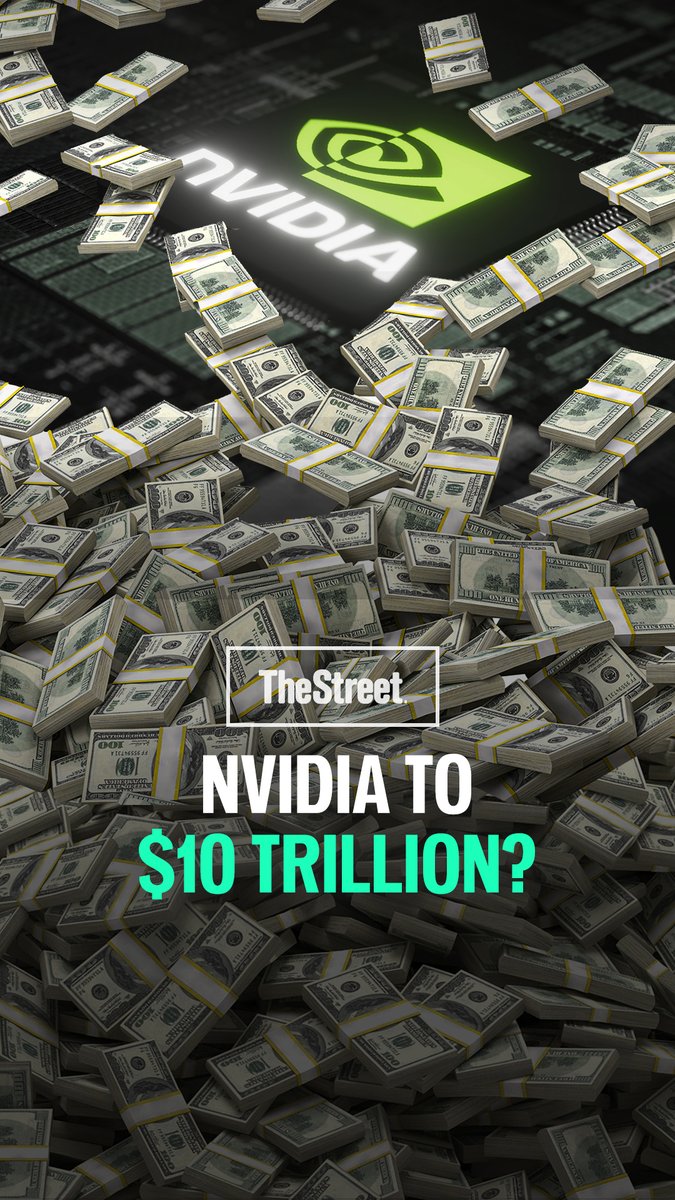 $NVDA will be the world's first $10T company before the end of this AI cycle