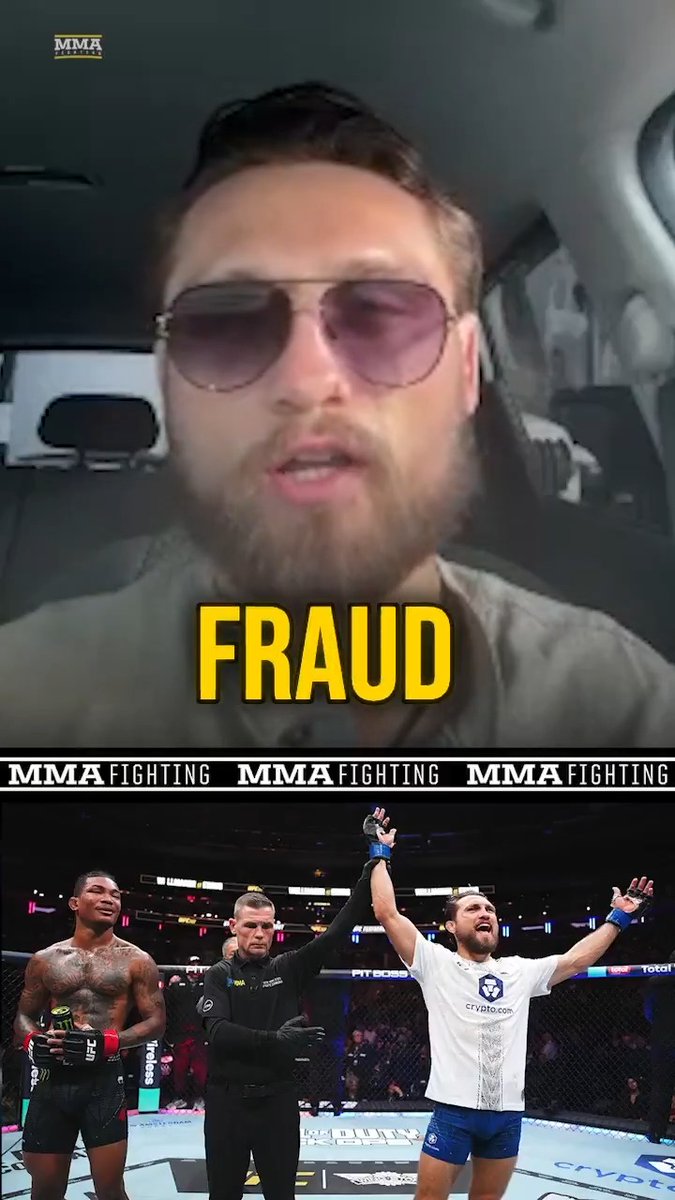 Ethyn Ewing defends Malcolm Wellmaker from "fraud check" criticism after UFC 322: "Who’s saying that? All the guys sitting on their couch tweeting and texting about it and commenting? … He’s a tremendous athlete and I think it takes away from my performance." (🎥 Damon Martin)