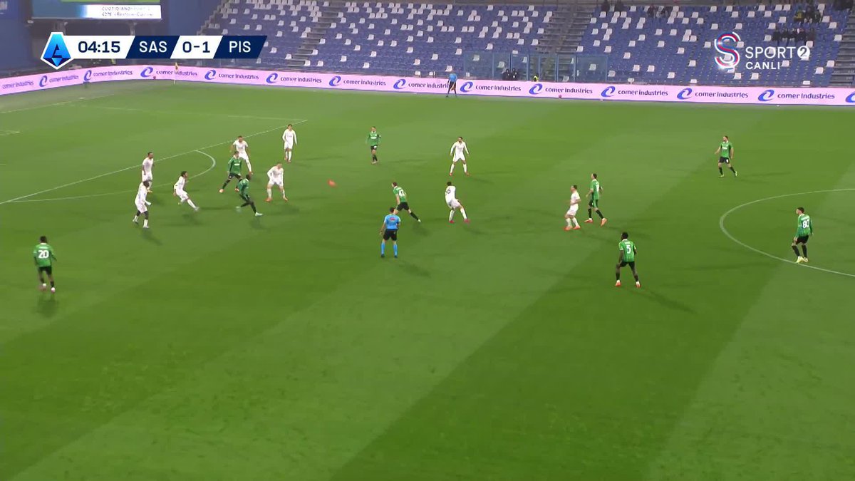 NEMANJA MATICCCC! 🤯🔥 Hızlı başlayan karşılaşmada Sassuolo, Matic'in muhteşem volesiyle hemen cevap vermeyi başardı! ⚽