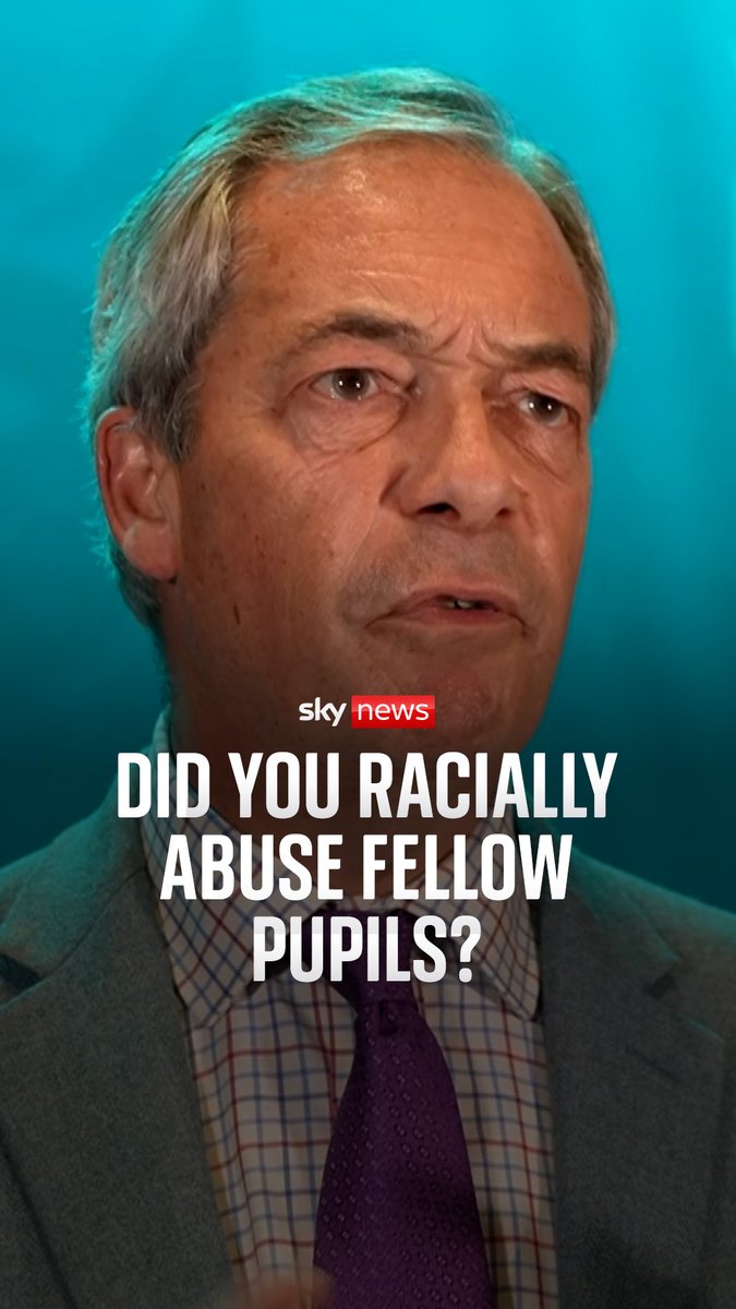The Reform leader was grilled after accusations that he used antisemitic and racist language when he was at school. 🔗 Read more:
