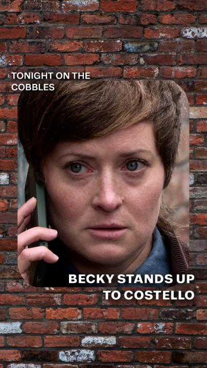 "If you even think about coming after me or my family again, you'll regret it." #Corrie