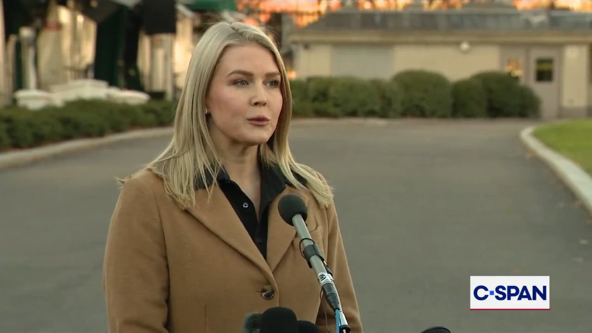 .Karoline Leavitt Karoline Leavitt: "The White House is supportive of the Department of War's investigation into Senator Mark Kelly, and I think what Senator Mark Kelly was actually trying to do was intimidate the 1.3 million active duty service members..."
