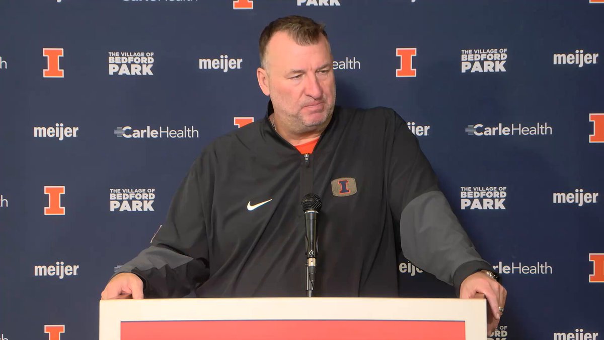 Here's Coach Bielema's answer to my question about the seniors he recruited. And yes, I upgraded to Twitter premium just now so that I could post a video longer than 2:20. It's that important. I never do the all-caps thing but... WATCH: