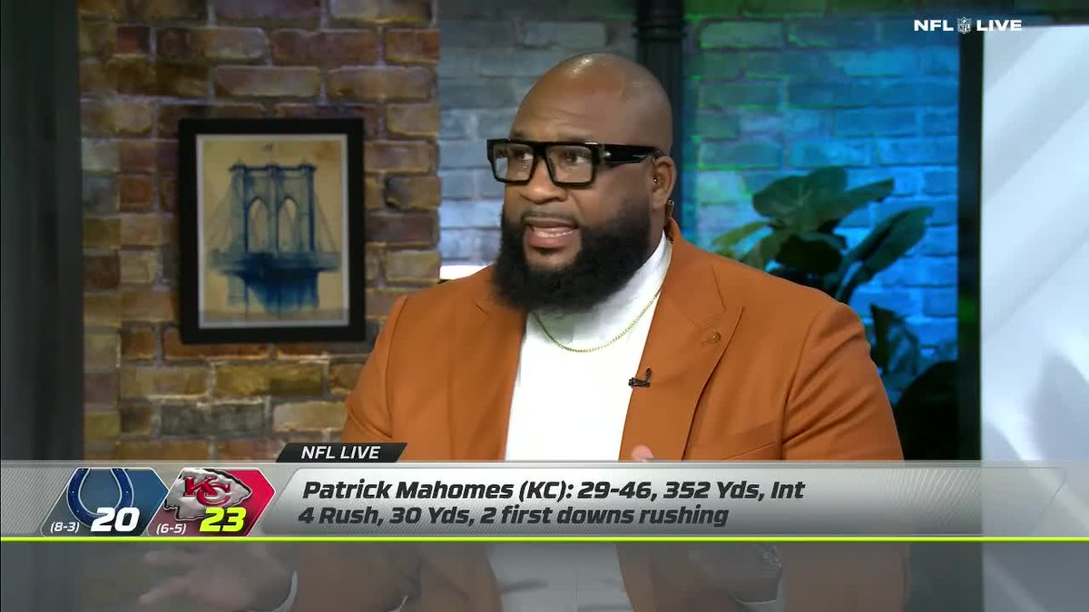 "[Patrick Mahomes] reminds people that he is a true dual-threat QB." Marcus Spears spoke on how dangerous Mahomes' decisiveness is when using his legs 💨