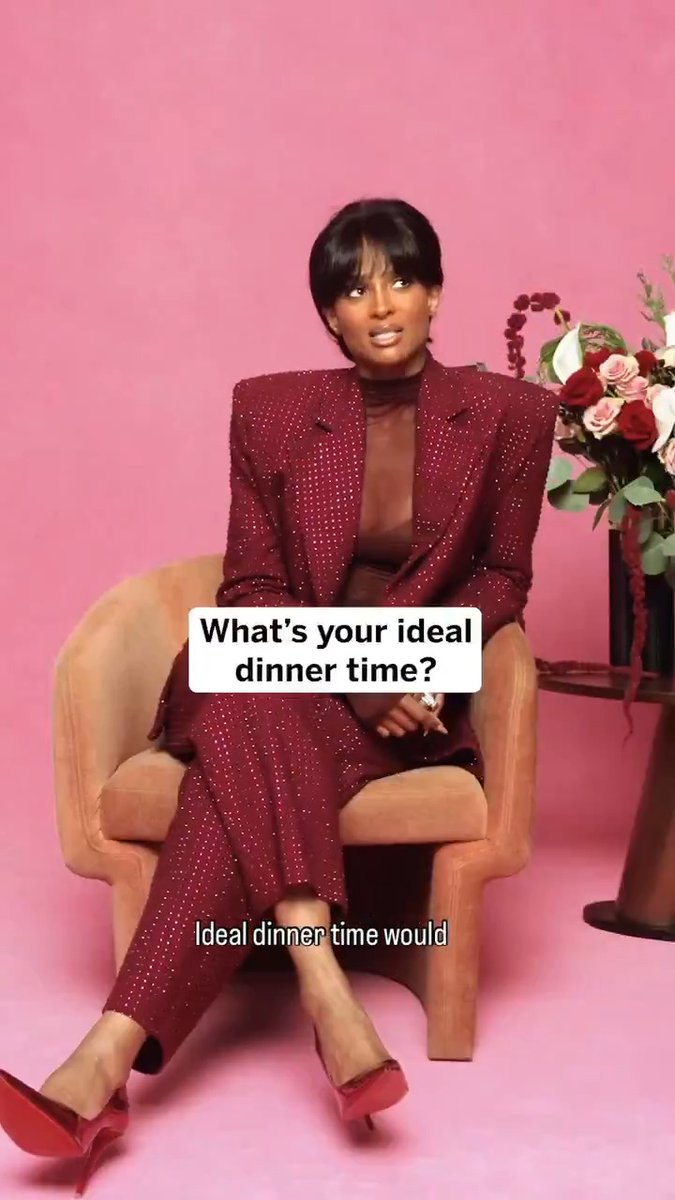 Meet you for dinner at 6:30, CiCi ๐. For more fun with Ciara check out our Holiday Entertaining Digital Issue at the link here: ๐ฅ: Jonathan Cortizo, Emily Horng, Rebecca Guthrie, Shandi Garrison