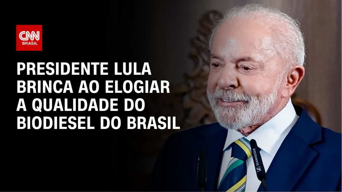 Lula: Biodiesel da Petrobras “dá até para beber”; assista #CNN360°