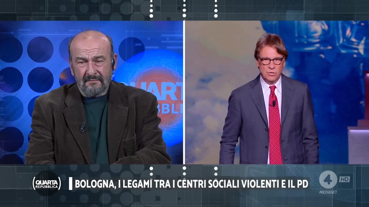 "C'è una grande tristezza, c'è una collusione tra il Comune e un certo potere politico con delle frange estremiste, questo lo sanno anche i muri a Bologna." #Rondoni #Bologna #quartarepubblica