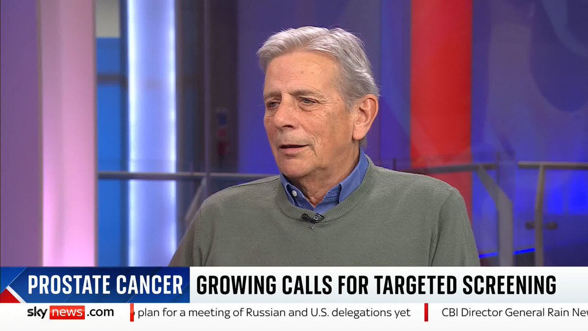 Lord Cameron is calling for a targeted screening programme after being successfully treated for prostate cancer. Kevin Kibble, who was also diagnosed with prostate cancer, tells Sarah-Jane Mee physiological health should be as openly talked about as mental. 📺 Sky 501