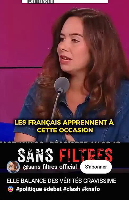 Les OQTF ont le droit de se marier, ont le droit d'acheter une maison, ont le droit de s'inscrire à l'Université. Et hop Olivier Truchot remis en place par Sarah Knafo, et oui, un OQTF = clandestin = hors la loi...