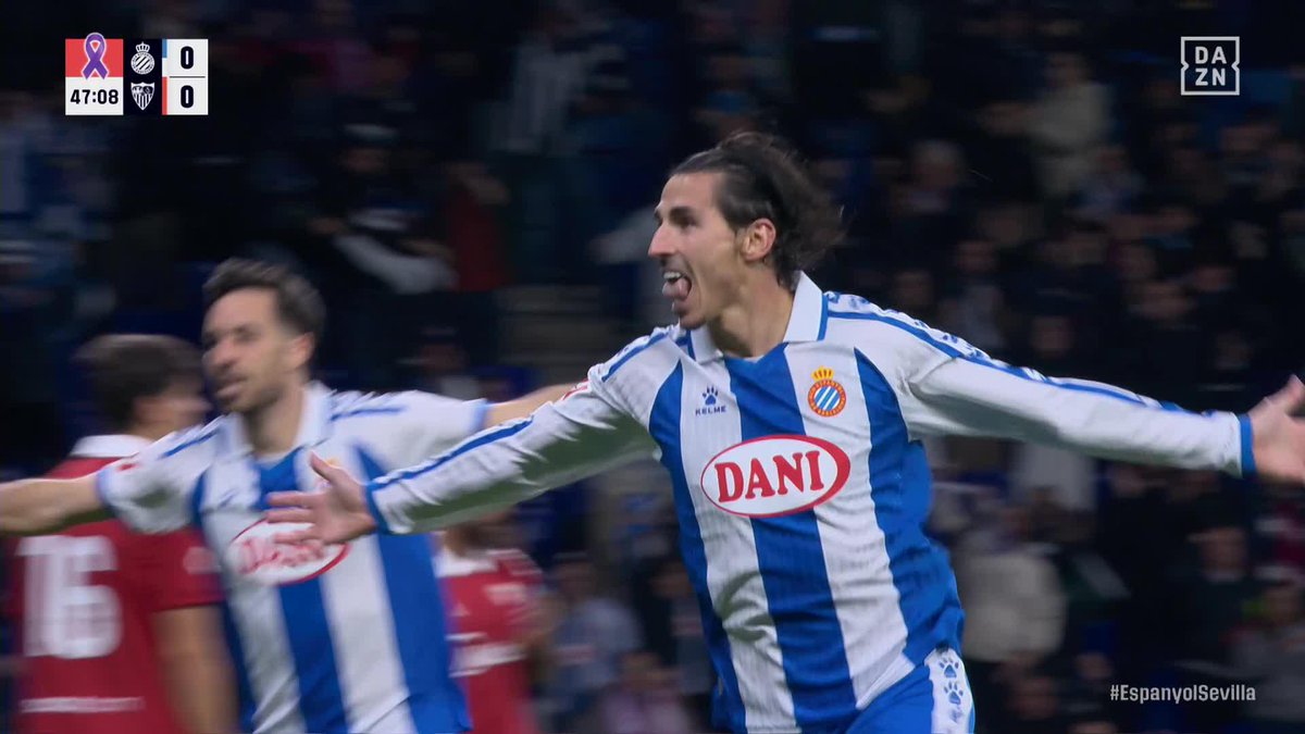 Donde Pere Milla pone la cabeza... PONE EL GOL 🎯⚪🔵 #LALIGAenDAZN ⚽️
