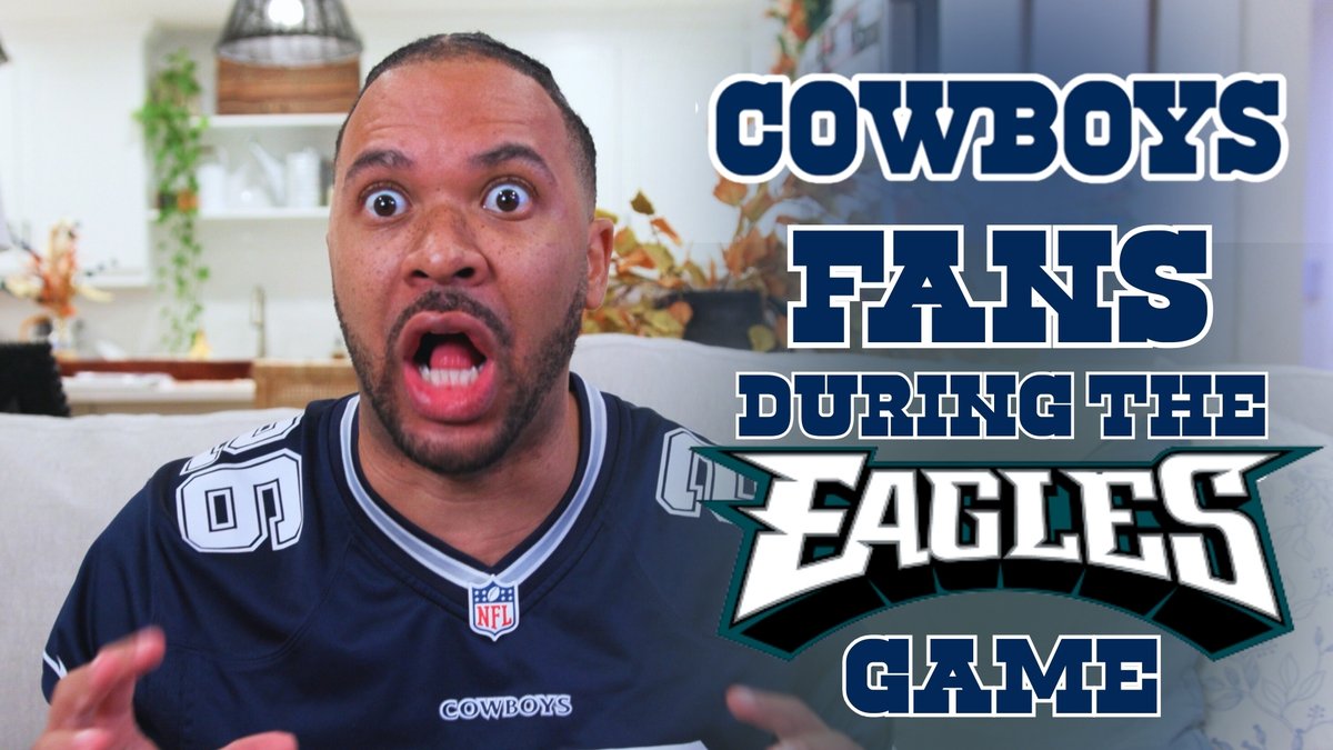 Cowboys fans during the Eagles game