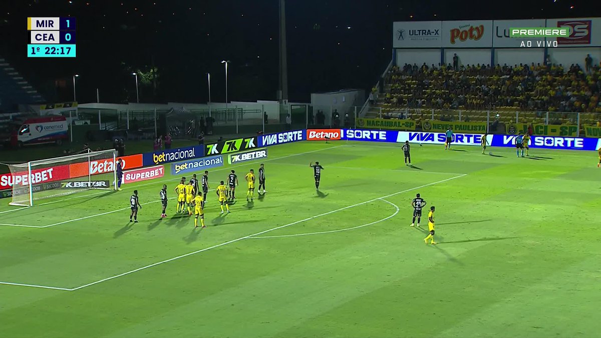O gol de Reinaldo. Mirassol 2x0 Ceará. 🎥 Premiere | ge