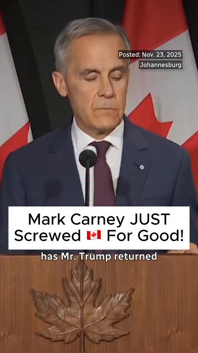 Canada is cooked. 🇨🇦🤦🏻‍♂️ Elbows up idiots