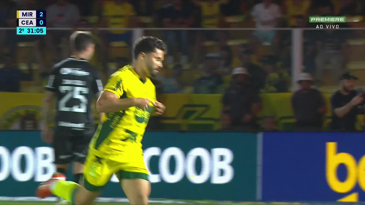 O golaço de Alesson. Mirassol 3x0 Ceará. 🎥 Premiere | ge