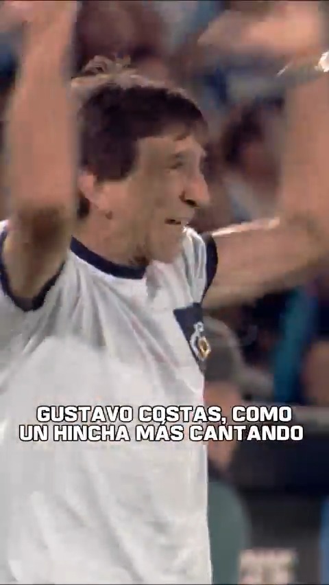 Gustavo Costas dejó de dar indicaciones en los segundos finales y SE PUSO A CANTAR A LA PAR DE LA HINCHADA. JAJAJA, INCREÍBLE. 😅🇦🇷