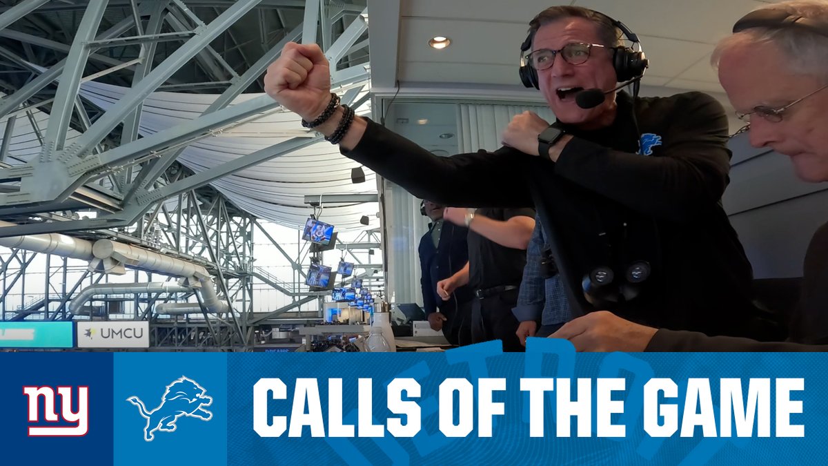 "FORD FIELD STAND UP!" Check out Week 10 Calls of the Game with Dan Miller, Lomas Brown Jr. and Teej.