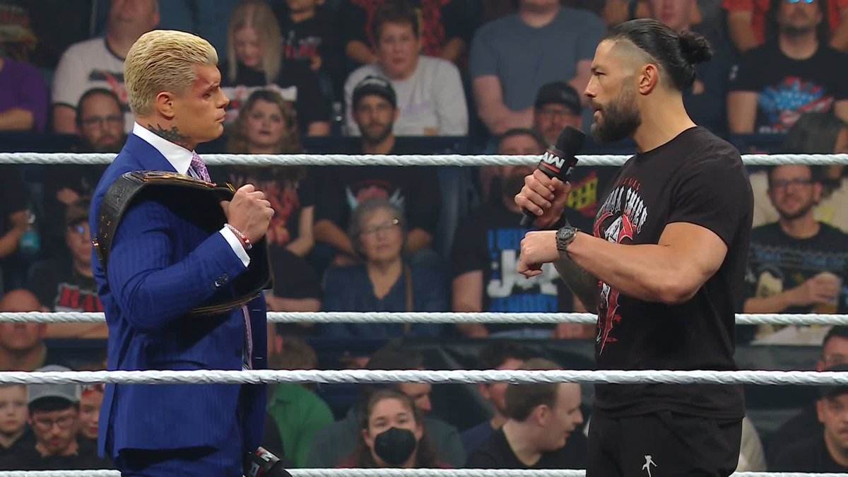 "I don't like you. You don't like me." ๐ Can Cody Rhodes and Roman Reigns put their history behind them THIS SATURDAY at Survivor Series?