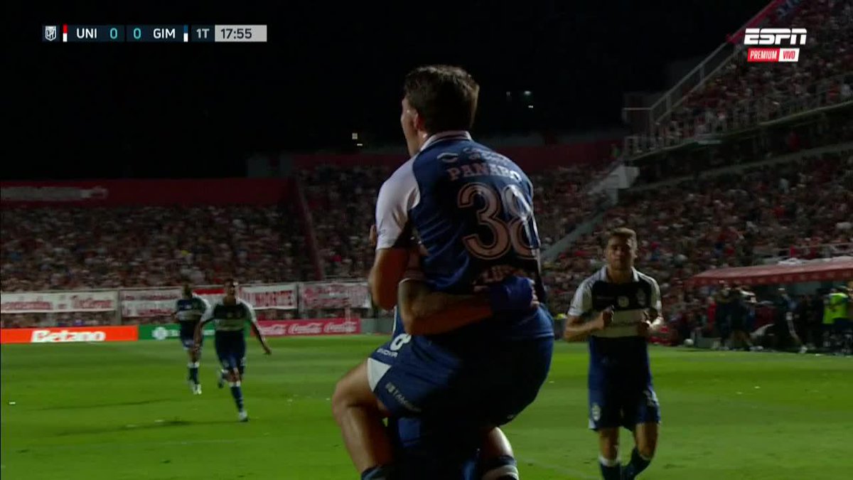ARRIBA EL LOBO EN SANTA FE: Panaro puso el 1-0 de Gimnasia contra Unión en los octavos del #TorneoClausura. 📺 ESPN Premium | Suscribite al Pack Fútbol en