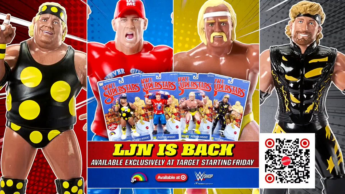 Which WWE LJN Superstars figures are you picking up THIS FRIDAY? 🔥 Available exclusively at Target: