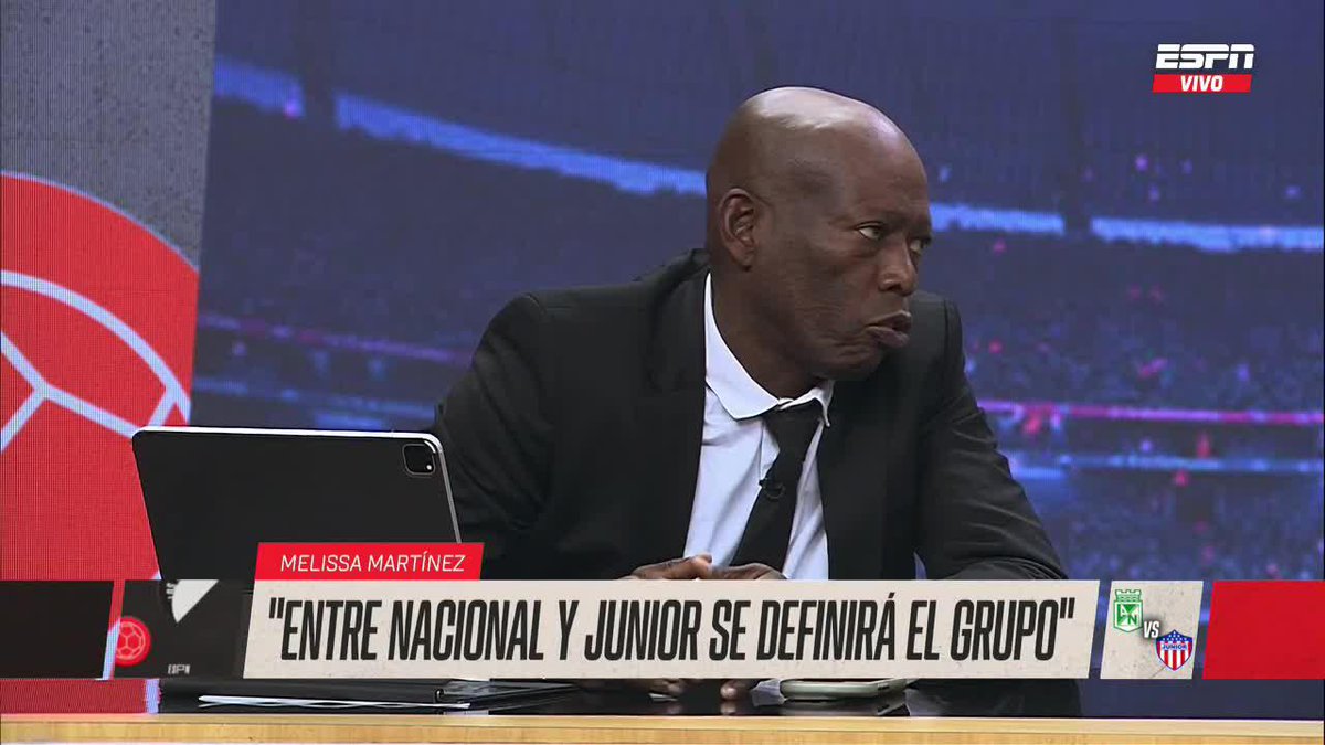 #ESPNEquipoFColombia "El finalista se va a definir en ese cruce y NACIONAL LE VA A GANAR LOS 2 PARTIDOS AL JUNIOR" Faustino Asprilla, convencido de que el verde será finalista en el grupo A ▶️ No te pierdas EQUIPO F en el Plan Premium de #DisneyPlus