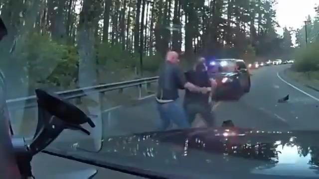 Man suspected of DUI approaches female officer in Washington and attempts to take her gun. She is saved by male officers who show up just in time to subdue the man... #rural #washington #women #cops #diversity #OurStrength #police #reality #19th