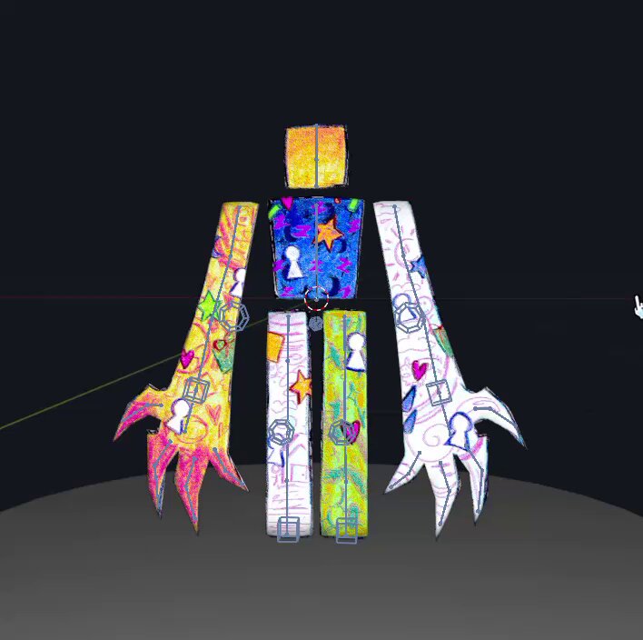 when i say i textured them i Meant that these are literally their textures look at them go