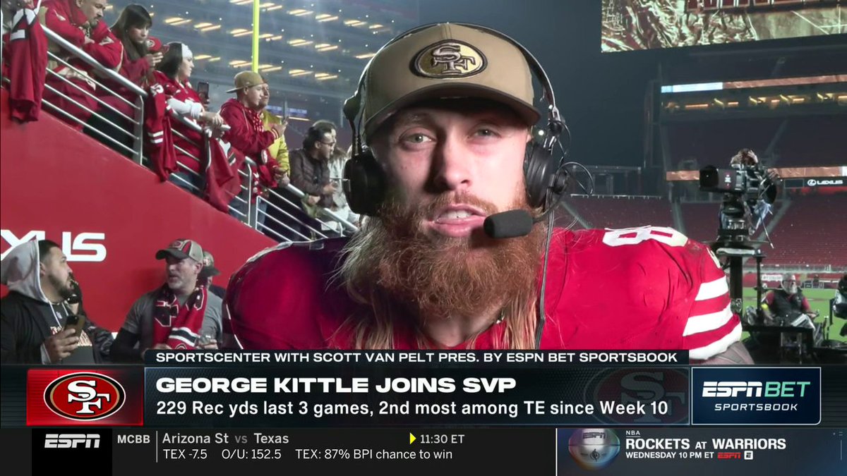 "[Penn State] just fired their coach and [Nebraska] lost by 30? ... Sit on the bus that doesn't go anywhere and shut your mouth, Will Compton." George Kittle didn't appreciate Will Compton talking smack before Monday Night Football 😅