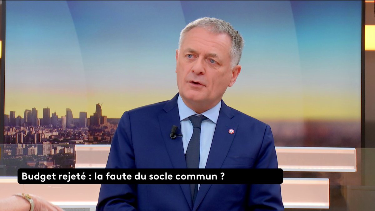 🔴 Budget 2026 rejeté : "C'est logique puisque c'était un texte qui n'avait ni queue ni tête (...). Maintenant c'est le Sénat qui reprend la main et qui va proposer quelque chose." 🗣 Philippe Juvin, rapporteur du budget, député LR des Hauts-de-Seine. #canal16