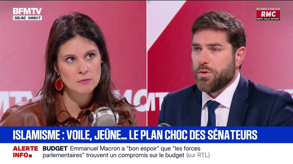 Interdiction du voile aux mineurs: "Un débat à l'Assemblée est une bonne chose", estime Vincent Jeanbrun