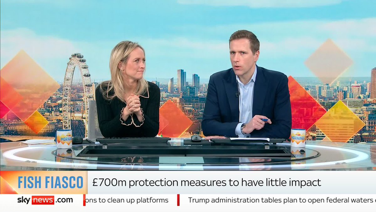 Could a disco save a fish's life? 🪩 Sophy Ridge and Wilfred Frost chat about a deterrent being used at the Hinkley Point C plant 🐟 📺 Sky 501, Virgin 602, Freeview 233 and YouTube