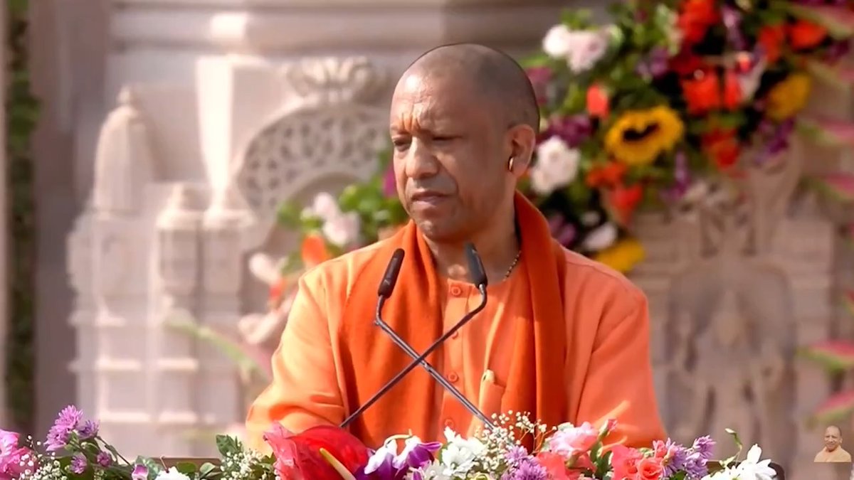 श्री राम मंदिर पर फहराता यह केसरिया ध्वज- धर्म का प्रतीक है, मर्यादा का प्रतीक है, सत्य, न्याय और राष्ट्र धर्म का भी प्रतीक है...