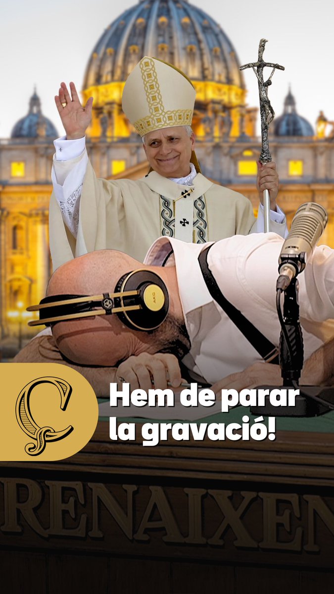 El papa de Roma podria ser català? 😏 En Xuriguera té una teoria que farà tremolar el Vaticà. #LaRenaixença3Cat