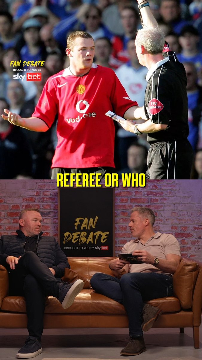 "When I look back i'm thinking, oh that's bad!" ๐ณ Wayne Rooney looks back at the referees who stood out in all the right (and wrong) ways! ๐