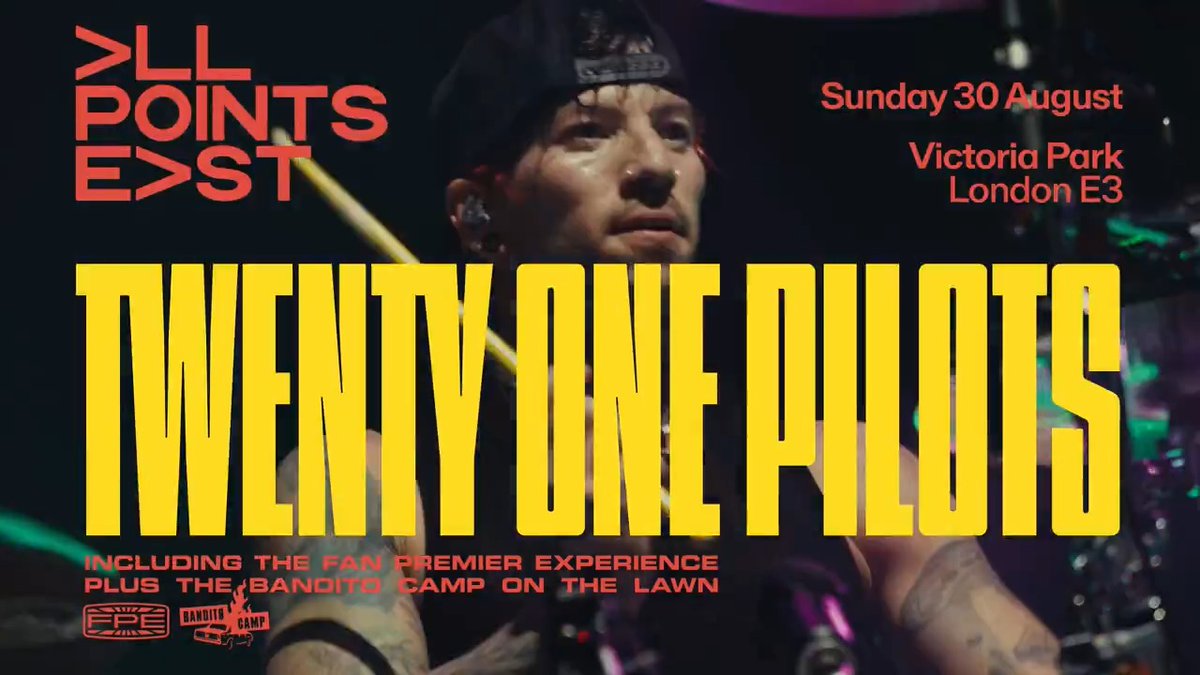 Tickets are officially on sale now for All Points East. See you in London August 30th 2026.