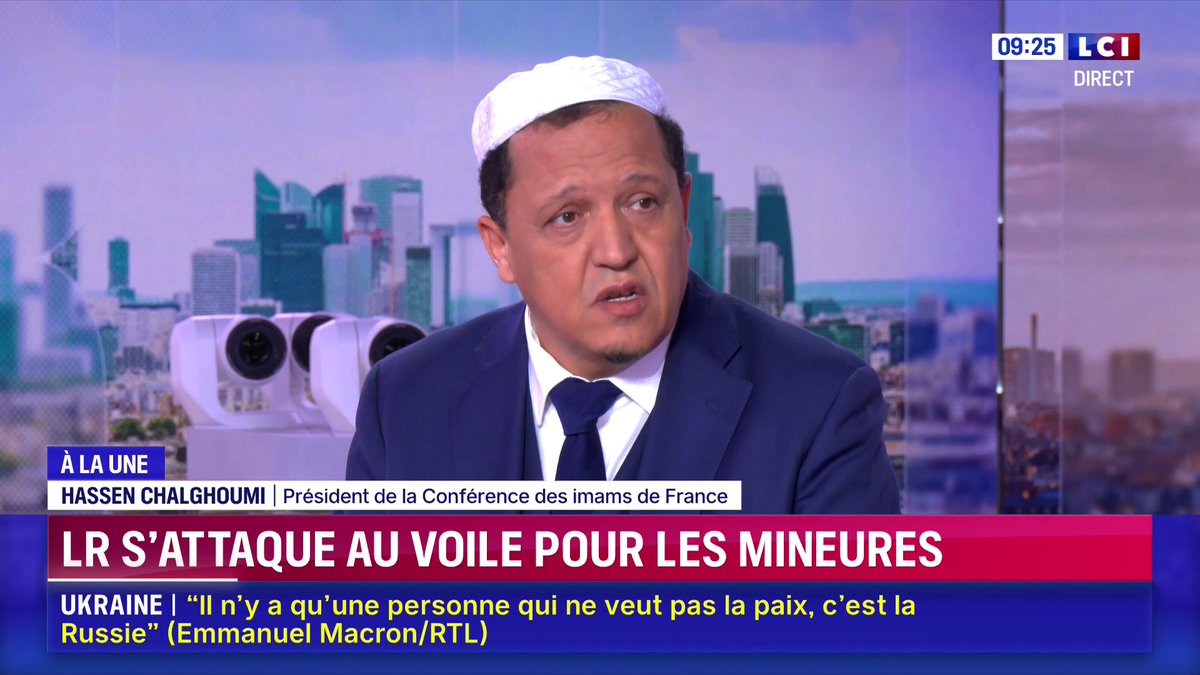 "Les Frères musulmans sont les plus structurés, les plus politiques, patients, stratèges et peuvent avancer masqués (...) Ils peuvent manipuler la démocratie pour la détruire (...) Si on ne réagit pas en mars 2026 on aura des surprises", Hassen Chalghoumi