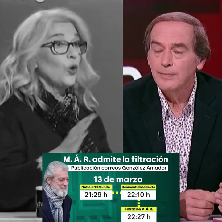 Luis Arroyo a Marisa Cruz periodista de El Mundo 'Tú diario fue quién Publicó el Bulo de Miguel Ángel Rodríguez'