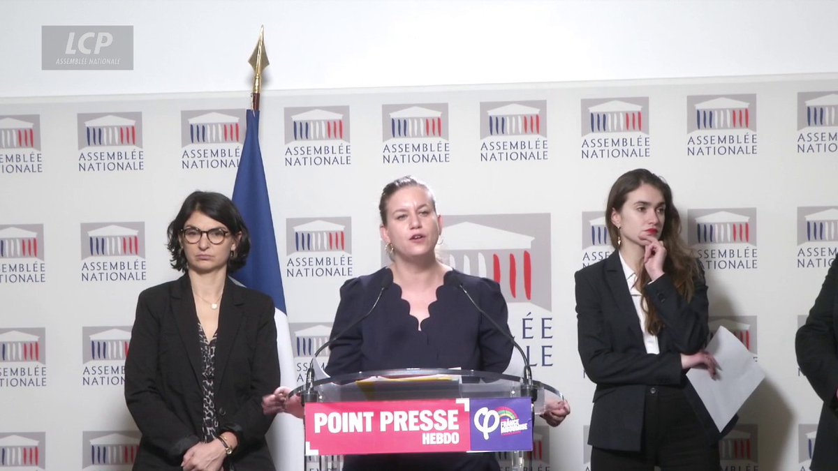 Niche parlementaire : le groupe LFI retire la proposition de loi visant à abroger la loi Duplomb "puisqu'en commission la coalition du cancer, allant de la macronie jusqu'au RN, a décidé de détruire ce texte", affirme Mathilde Panot. #DirectAN