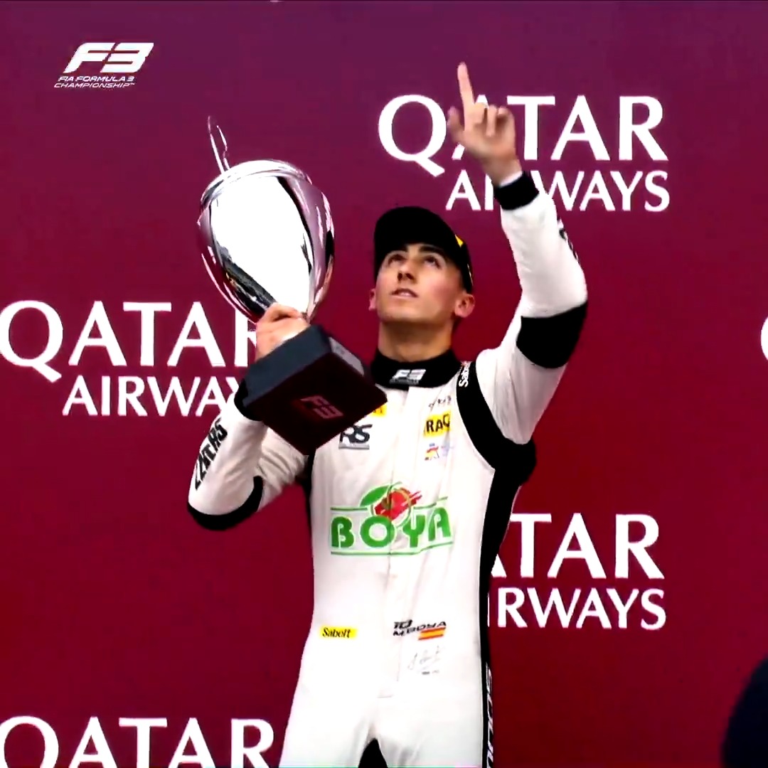 What a season it was for Mari Boya 🙌 Great battles and hard fights throughout the campaign on his way to P3 in the Drivers Standings, and helping Campos Racing wrap up the Teams title 🏆 He now makes the step up to Formula 2 for 2026 with PREMA Racing ⬆️ #F3 #RoadToF1